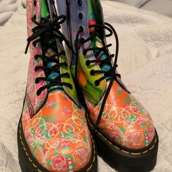 Rare Jadon Daze Doc Marten Platform Boots size 8 - Picture 7 of 7